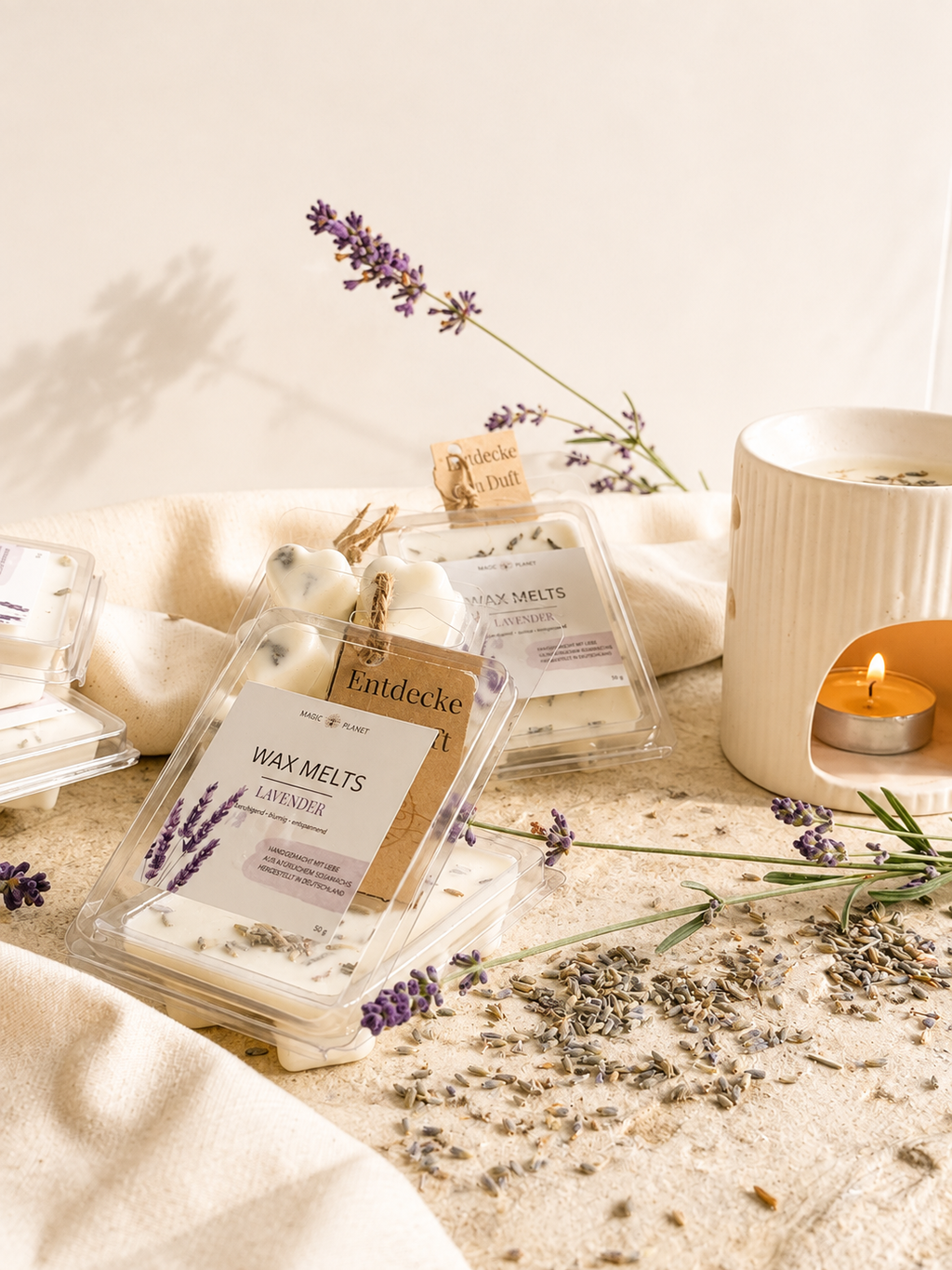 Lavendel - Duftwachs mit 5% Duftanteil