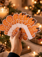 Lebkuchen Tischkärtchen - für die Weihnachtstafel