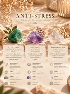 Anti-Stress - mit Amethyst, Bergkristall und Aventurin
