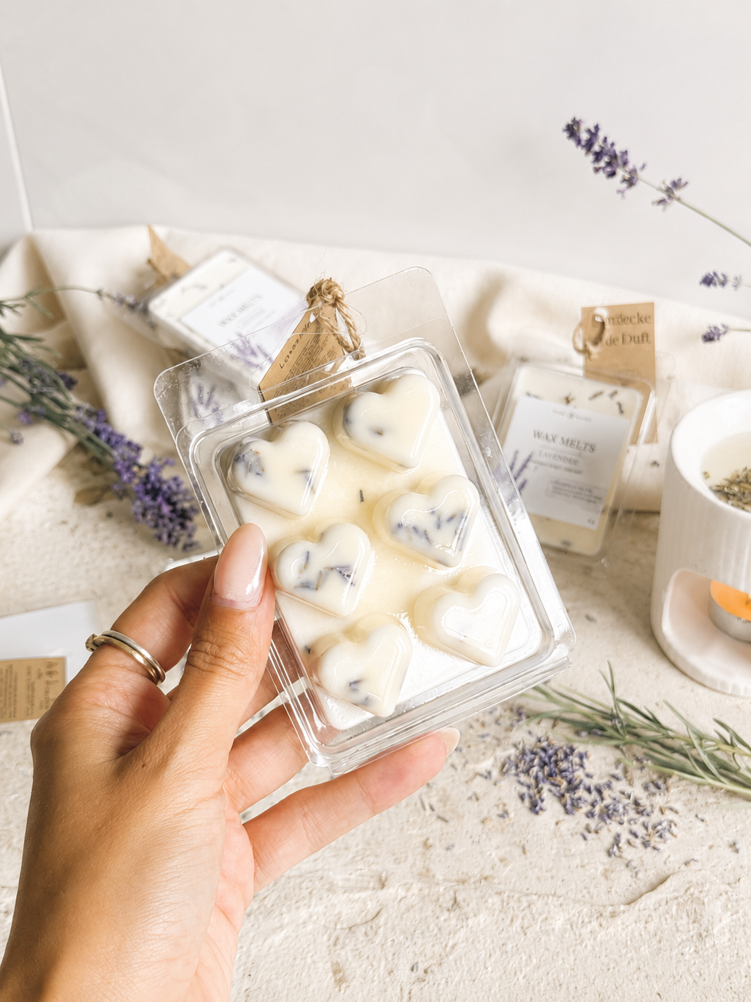 Lavendel - Duftwachs mit 5% Duftanteil