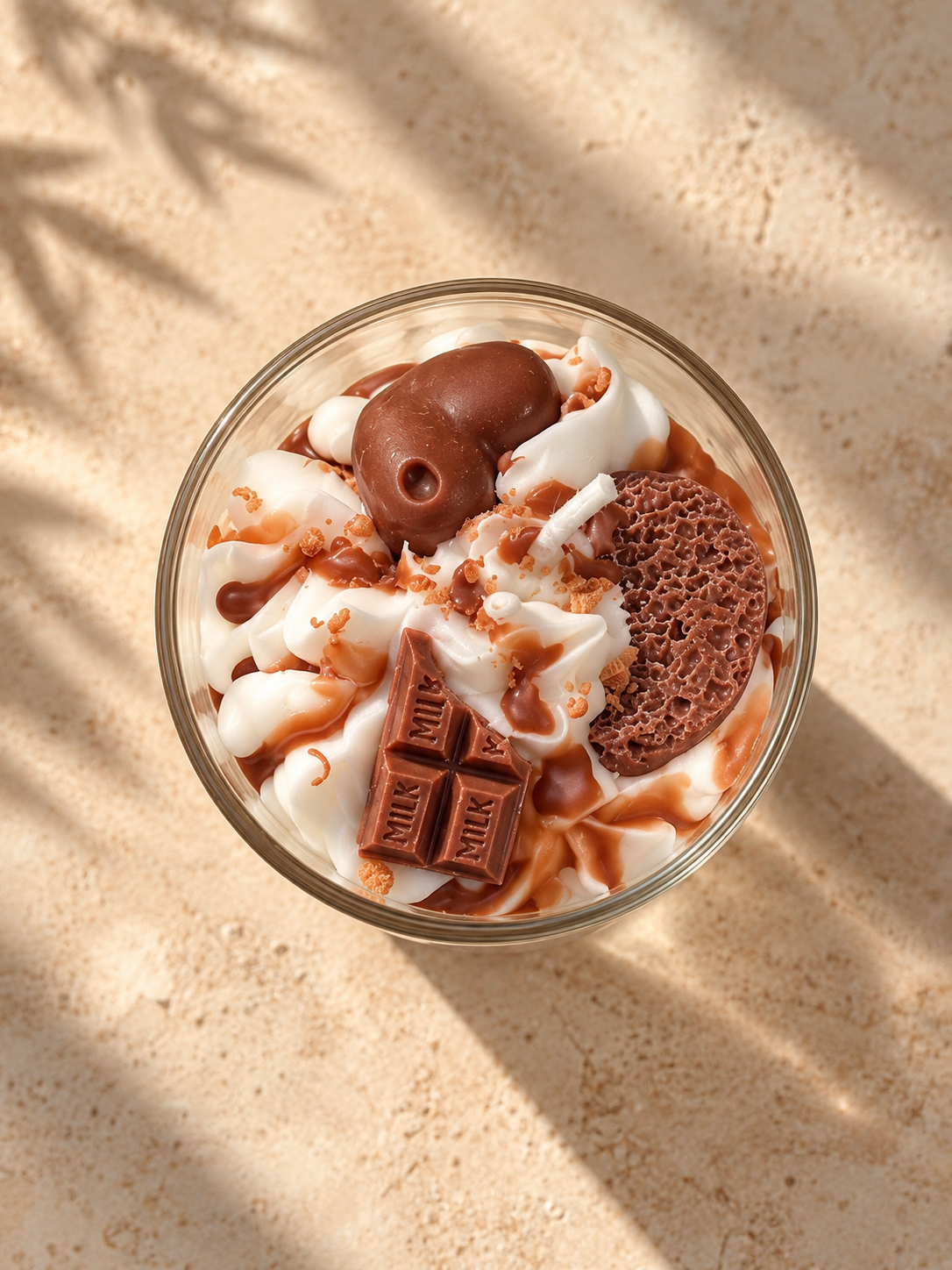 Hot chocolate - mit Schokoladenstücken