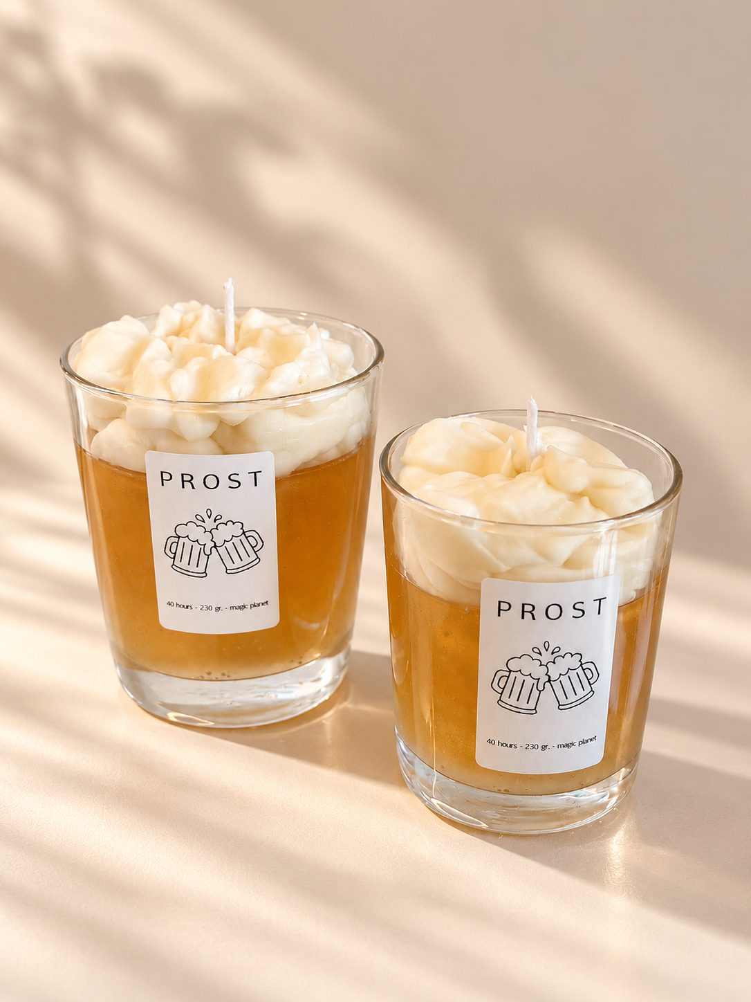 Bierkerze „Prost“ – perfekt als Vatertagsgeschenk