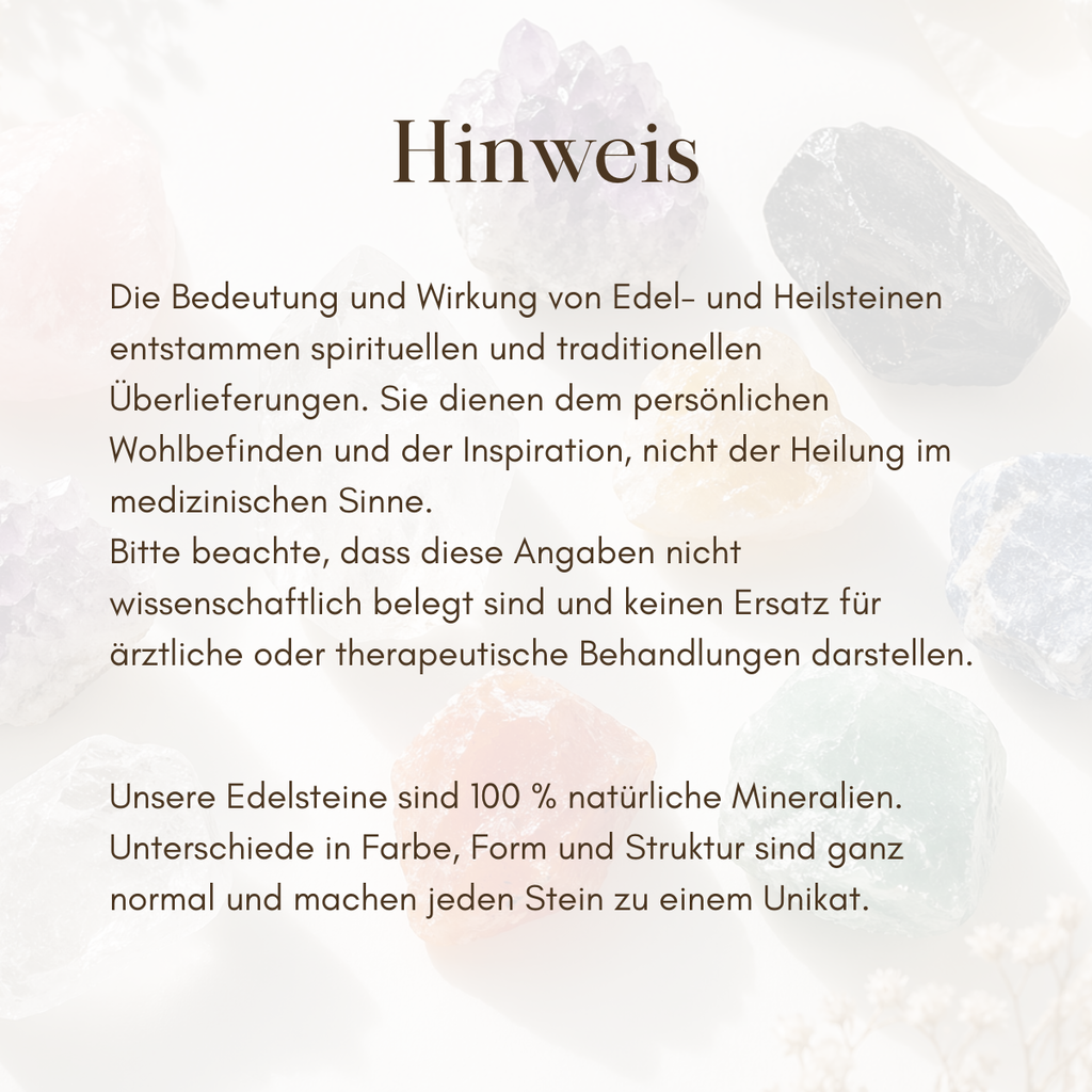 Sodalith - echter Kristall im Schweberahmen (inkl. Karte) schwarz oder weiß Premium Kollektion
