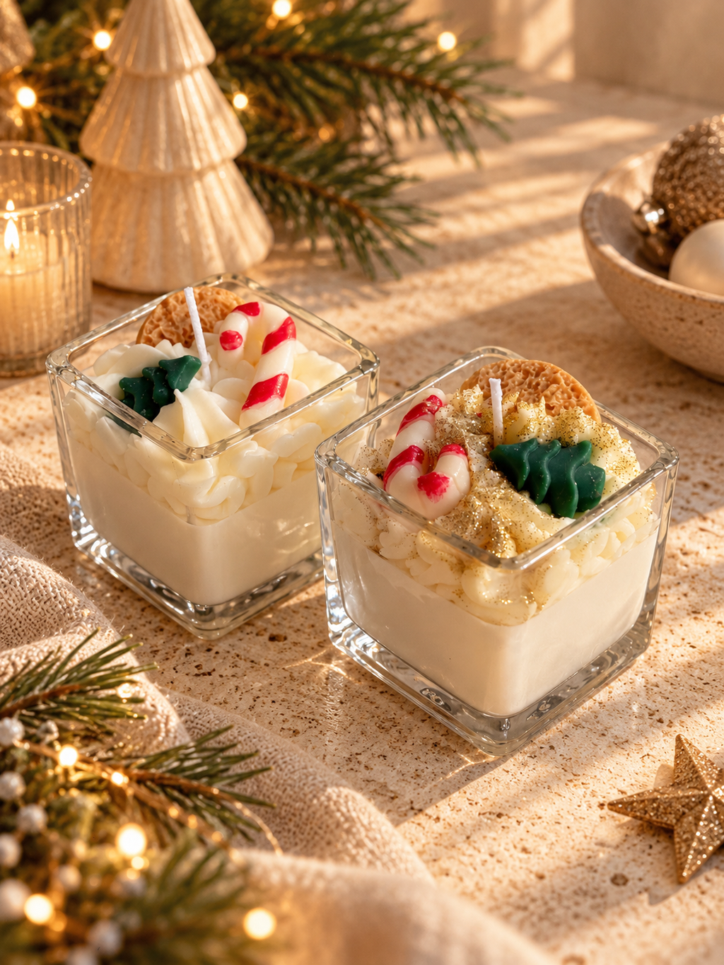Christmas candy - mit oder ohne Glitzer