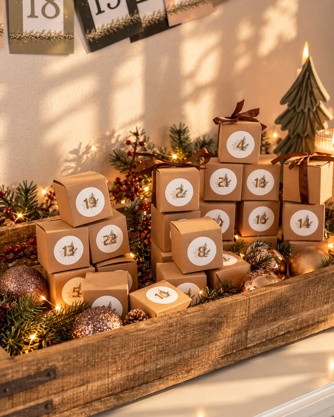 Kristall Adventskalender - Rohsteine aus aller Welt