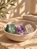 Anti-Stress - mit Amethyst, Bergkristall und Aventurin