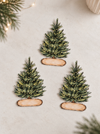 Tannenbaum Tischkärtchen - für die Weihnachtstafel