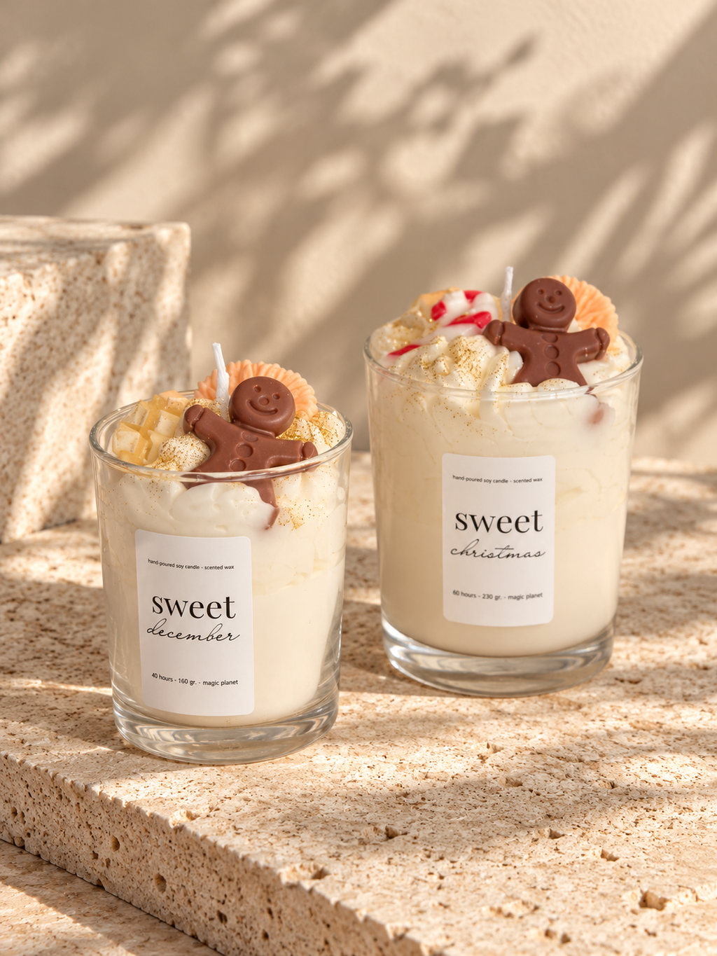 Sweet Christmas - mit Zuckerstange und Orange