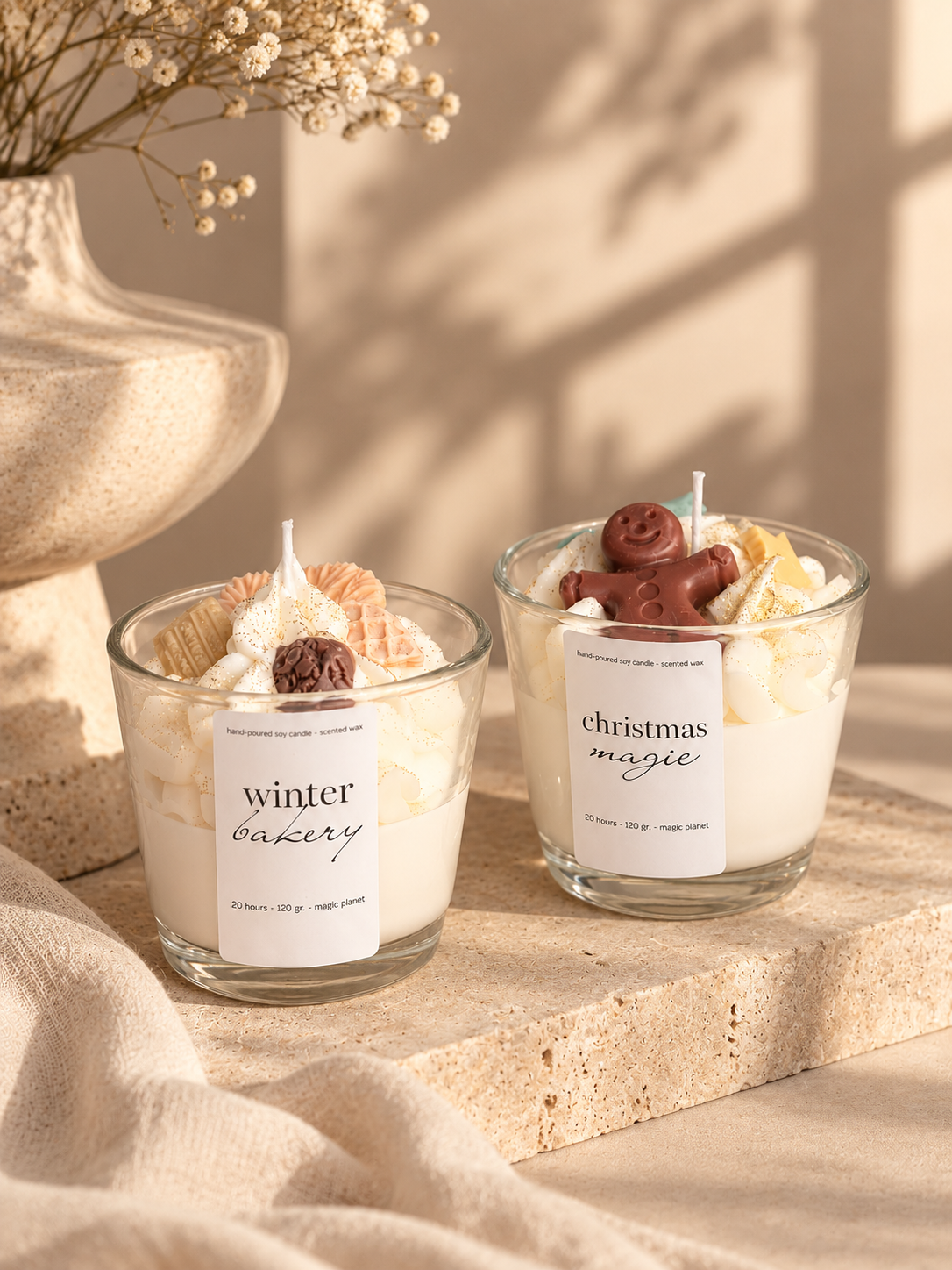 2er Set mini - Christmas magic und winter bakery